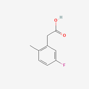 molecular formula C9H9FO2 B1304801 5-Fluoro-2-methylphenylacetic acid CAS No. 261951-75-1