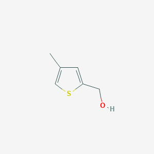 molecular formula C6H8OS B1304813 4-METHYLTHIOPHENE 2-YLMETHANOL CAS No. 74395-18-9