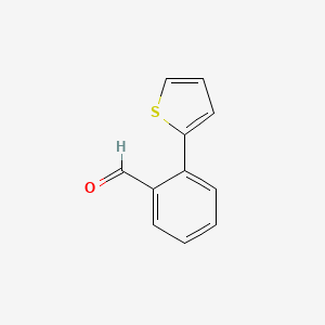 molecular formula C11H8OS B1304819 2-(噻吩-2-基)苯甲醛 CAS No. 99902-07-5