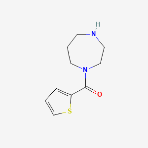 molecular formula C10H14N2OS B1304825 1,4-Diazepan-1-yl(2-thienyl)methanone CAS No. 683274-51-3