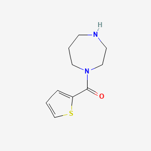 molecular formula C10H14N2OS B1304825 (1,4-二氮杂环己基)(噻吩-2-基)甲酮 CAS No. 683274-51-3