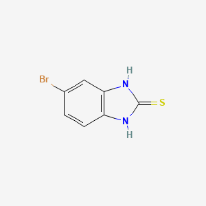 molecular formula C7H5BrN2S B1304842 5-溴-1H-苯并[D]咪唑-2(3H)-硫酮 CAS No. 68468-39-3