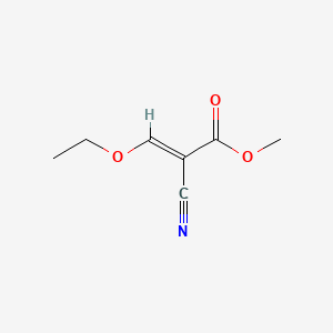 molecular formula C7H9NO3 B1304843 Methyl 2-cyano-3-ethoxyacrylate CAS No. 29096-99-9