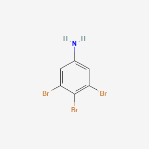 molecular formula C6H4Br3N B1304853 3,4,5-Tribromoaniline CAS No. 609-16-5