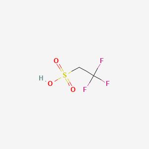molecular formula C2H3F3O3S B1304855 2,2,2-三氟乙磺酸 CAS No. 1827-97-0
