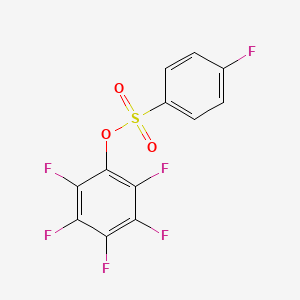 2,3,4,5,6-Pentafluorophenyl 4-fluorobenzenesulfonate