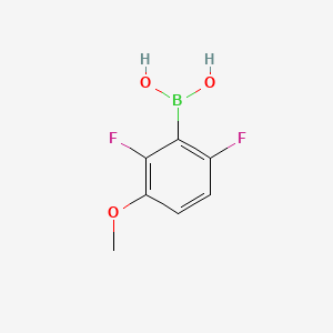 molecular formula C7H7BF2O3 B1304889 2,6-二氟-3-甲氧基苯硼酸 CAS No. 870779-02-5