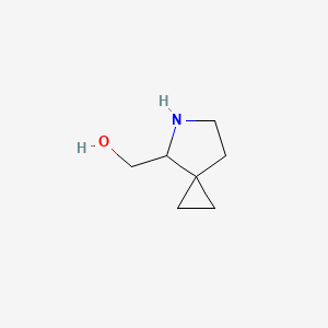 molecular formula C7H13NO B13048908 (5-Azaspiro[2.4]heptan-4-YL)methanol 