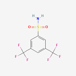 molecular formula C8H5F6NO2S B1304892 3,5-Bis(trifluoromethyl)benzenesulfonamide CAS No. 39213-22-4