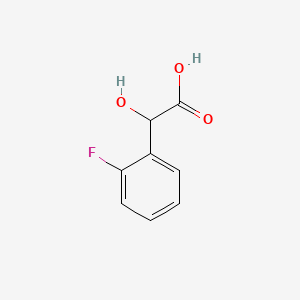 molecular formula C8H7FO3 B1304893 2-Fluoromandelic acid CAS No. 389-31-1