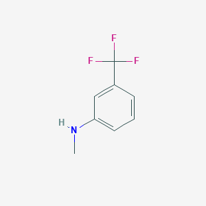 molecular formula C8H8F3N B1304902 N-methyl-3-(trifluoromethyl)aniline CAS No. 2026-70-2