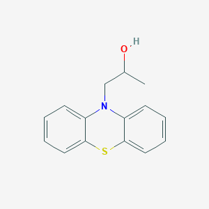 molecular formula C15H15NOS B130491 1-Phenothiazin-10-ylpropan-2-ol CAS No. 32209-47-5