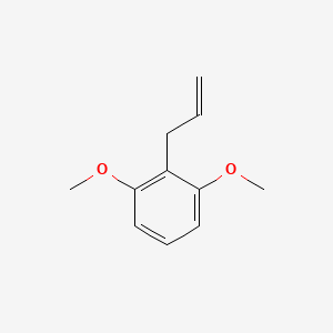 molecular formula C11H14O2 B1304911 3-(2,6-Dimethoxyphenyl)-1-propene CAS No. 3698-35-9