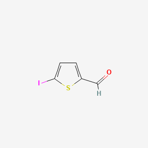 molecular formula C5H3IOS B1304914 5-Iodo-2-thiophenecarboxaldehyde CAS No. 5370-19-4
