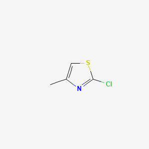 molecular formula C4H4ClNS B1304918 2-Chloro-4-methylthiazole CAS No. 26847-01-8