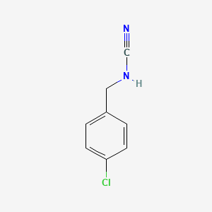 molecular formula C8H7ClN2 B1304922 (4-Chlorophenyl)methylcyanamide CAS No. 32111-91-4