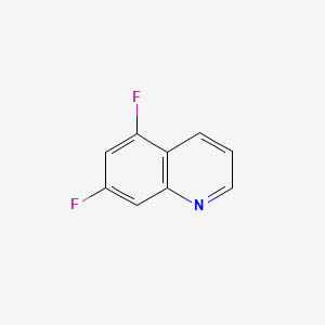 molecular formula C9H5F2N B1304923 5,7-二氟喹啉 CAS No. 34522-72-0