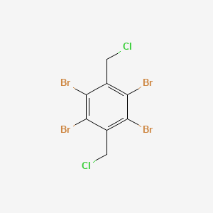 1,2,4,5-Tetrabromo-3,6-bis(chloromethyl)benzene