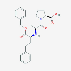 molecular formula C25H30N2O5 B130493 Enalaprilat Benzyl Ester CAS No. 76391-33-8