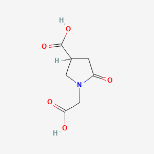 4-Carboxy-2-oxopyrrolidine-1-acetic acid