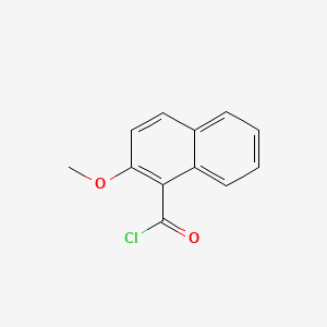 molecular formula C12H9ClO2 B1304936 2-Methoxynaphthalene-1-carbonyl chloride CAS No. 51439-58-8