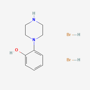 molecular formula C10H15BrN2O B1304938 1-(2-Hydroxyphenyl)piperazine dihydrobromide CAS No. 58260-69-8