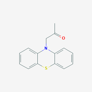 molecular formula C15H13NOS B130494 Phenothiazin-10-yl-2-propanone CAS No. 15375-56-1