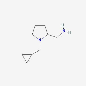 1-(Cyclopropylmethyl)pyrrolidine-2-methylamine