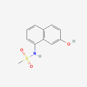 N-(7-Hydroxy-1-naphthyl)methanesulphonamide