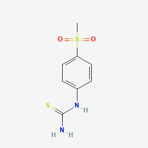 1-(4-(Methylsulfonyl)phenyl)thiourea