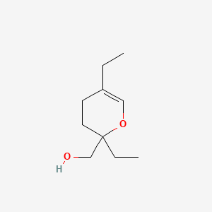 2,5-Diethyl-3,4-dihydro-2H-pyran-2-methanol