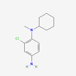 3-Chloro-4-(N-cyclohexyl-N-methylamino)aniline