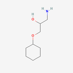 B1304959 1-Amino-3-cyclohexyloxy-propan-2-ol CAS No. 89100-83-4