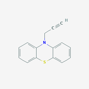 molecular formula C15H11NS B130496 N-Propargyl Phenothiazine CAS No. 4282-78-4