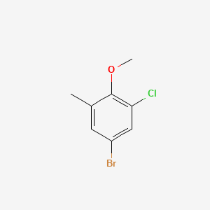 4-Bromo-2-chloro-6-methylanisole
