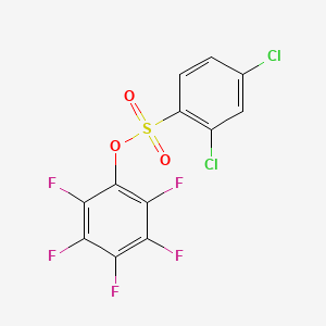 2,3,4,5,6-Pentafluorophenyl 2,4-dichlorobenzenesulfonate