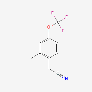 2-Methyl-4-(trifluoromethoxy)phenylacetonitrile