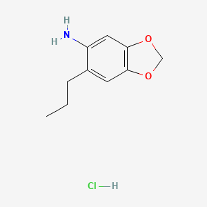 6-Propyl-benzo[1,3]dioxol-5-ylamine hydrochloride