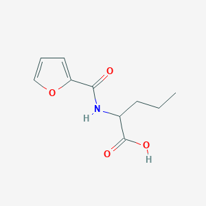 2-[(Furan-2-carbonyl)-amino]-pentanoic acid