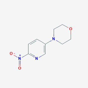 molecular formula C9H11N3O3 B1304995 4-(6-Nitropyridin-3-yl)morpholine CAS No. 491855-89-1