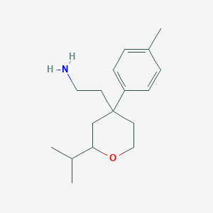 2-(2-Isopropyl-4-p-tolyl-tetrahydro-pyran-4-yl)-ethylamine