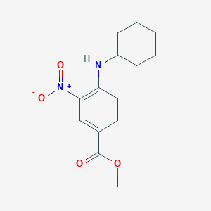 Methyl 4-(cyclohexylamino)-3-nitrobenzoate