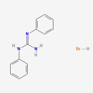 molecular formula C13H14BrN3 B1305074 1,3-二苯基胍盐酸盐 CAS No. 93982-96-8