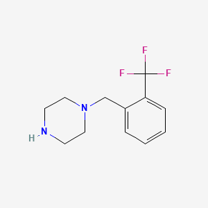 1-[[2-(Trifluoromethyl)phenyl]methyl]piperazine