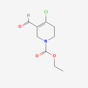 Ethyl 4-chloro-3-formyl-5,6-dihydro-2H-pyridine-1-carboxylate