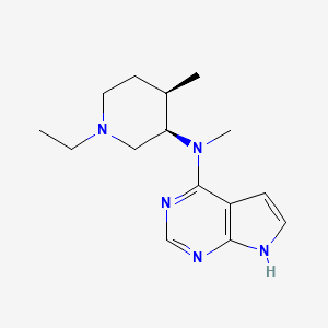 molecular formula C15H23N5 B13050912 Tofacitinib impurity 69 