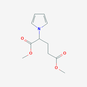 Dimethyl 2-(1H-pyrrol-1-YL)pentanedioate