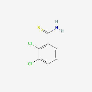 molecular formula C7H5Cl2NS B1305099 2,3-Dichlorothiobenzamide CAS No. 84863-83-2