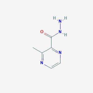 molecular formula C6H8N4O B013051 3-Methylpyrazine-2-carbohydrazide CAS No. 104893-68-7