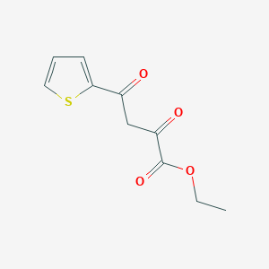 molecular formula C10H10O4S B1305102 Ethyl 2,4-dioxo-4-(thiophen-2-yl)butanoate CAS No. 36983-36-5